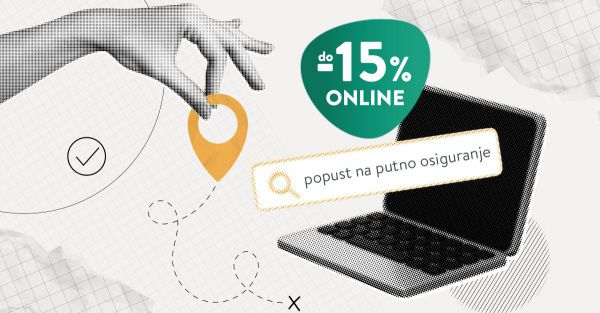 Uštedite do 15% na putno osiguranje online!